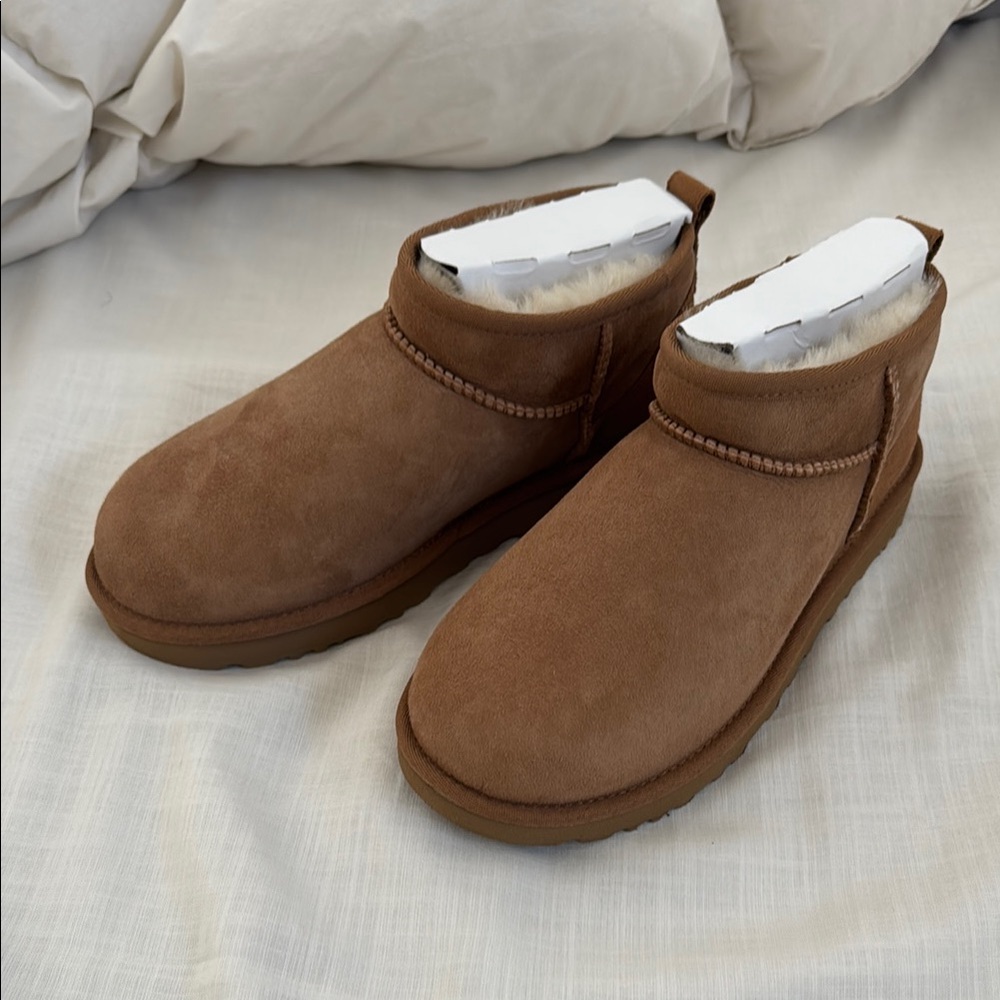 UGG Classic Ultra Mini Chestnut Boots